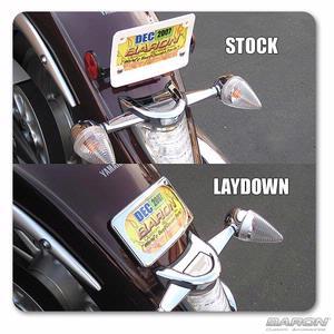 CURVED LICENSE PLATE KIT FOR ROADLINER / STRATOLINER 