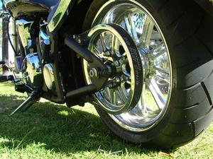 .MIMIC 200 POLISH WHEEL AND MATCHING PULLEY FOR VULCAN 900 CUSTOM