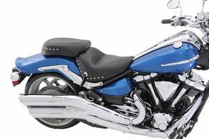 TWO PIECE STUDDED DUAL WIDE TORING SEAT FOR RAIDER 08-UP