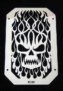SKULL RADIATOR GRILL FOR VN900 ALL (Stainless Steel) / 2 IN STOCK