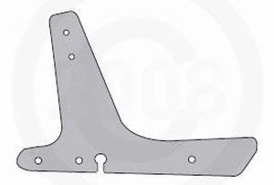 BACKREST MOUNTING HARDWARE FOR SQUARE DRAG SPECIALTIES BAR SPORTSTER 04-08