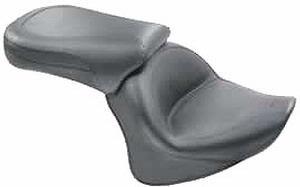 VINTAGE WIDE SEAT FOR V-STAR 650 CLASSIC / SILVERADO 98-UP (TWO PIECE)