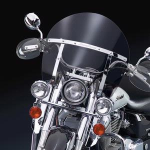 SWITCHBLADE CHOPPED TINTED WINDSHIELD VTX 1300C V-STAR 650/950/1100 CLASSIC (QUICK RELEASE)