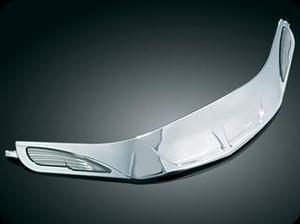 CHROME WINDSHIELD TRIM WITH TURN SIGNALS ACCENTS FOR HONDA GOLDWING 1800 MODELS 01-UP & F6B ((IN STOCK))