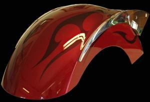STRAIGHT CUT FAT SHORTY FENDER FOR HONDA VTX 1300 / VTX 1800 ((PRIME OR COLOR MATCH))