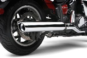 .SLIP-ON MUFFLER WITH BILLET TIP