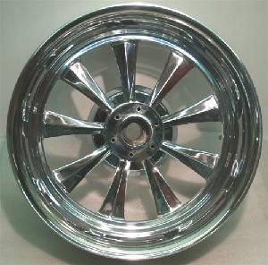 HONDA FURY MIMIC REAR WHEEL 18 X 8.5 FOR 240, 250 OR 260 REAR TIRE (CHROME)