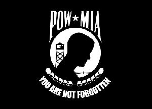 POW-MIA 6X9 FLAG