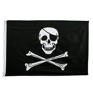 JOLLY ROGER 6X9 FLAG