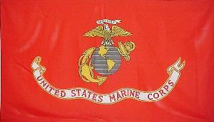 MARINES 6X9 FLAG