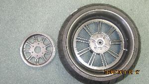 .MIMIC 200 GUNMETAL WHEEL AND MATCHING 61