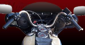 .XLS AUDIO BATWING FAIRING FOR DYNA 88-08