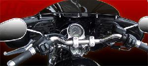 .XLS AUDIO BATWING FAIRING FOR SPORTSTER 88-08