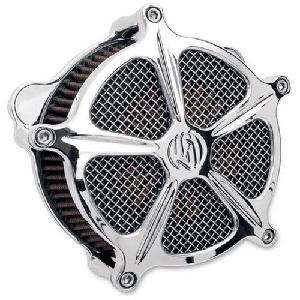VENTURY SPEED 5 CHROME FILTER FOR 93-06 BIG TWIN MODELS W/ STOCK CV CARB