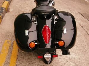 QUICK DETACHABLE HARD SADDLEBAGS FOR HONDA VTX 1300 / 1800 RETRO / N MODEL