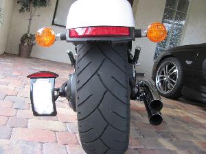 CUSTOM BUSHING FOR SIDE MOUNT PLATE FOR HONDA FURY