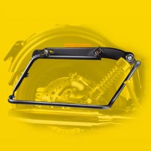 BAGGER TAIL FOR DYNA 06-UP (EXCEPT FXDB / FXDF & FXDWG) BLACK