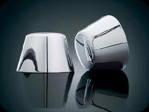 NUT COVER CAPS FOR FOR 07-11 SOFTAILS/ 08-11 DRESSERS,TOURING/ 08-11 DYNAS/ SPORTSTERS 02-11
