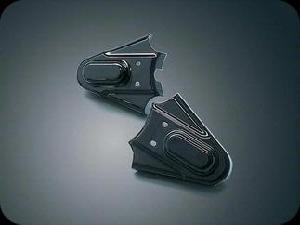 GLOSS BLACK PHANTOM COVERS FOR HARLEY 86-07 SOFTAILS