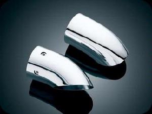TURN DOWN EXHAUST EXTENSIONS FOR HONDA 01-10 AND 2012 GL 1800 ((IN STOCK NOW))