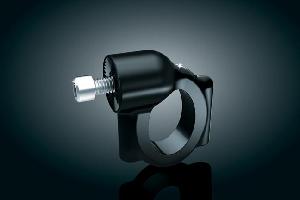BLACK SIDE MOUNT LICENSE PLATE CLAMP FOR BREAKOUT / ROCKER / SPRINGER