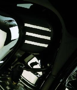 CHROME ACCENT STRIPS FOR HONDA VLX600 (3PIECE)