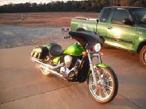 BATWING FAIRING FOR KAWASAKI 07-UP VN900 CUSTOM