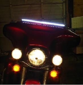 LED TURNSIGNAL STRIP FOR FAIRING