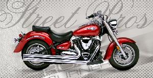2.5 INCH DOUBLE WALL STREET PROS FOR YAMAHA 99-UP ROADSTAR 1600/1700