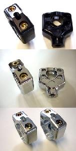 DUAL HANDLEBAR CLAMP RISERS FOR HARLEY 
