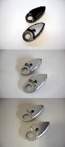 ASTRO LIGHTS SIDE RAIL ADAPTER KIT FOR HARLEY SOFTAIL/ SPORTSTER