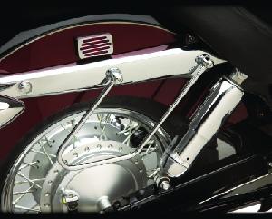 CHROME SADDLEBAG SUPPORTS FOR HONDA 02-08 VT750 SPIRIT DC (IN STOCK)