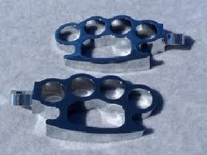 KNUCKLE FOOTPEG SET MALE MOUNT FOR HARLEY ONLY OR HIGHWAY PEGS FOR ALL BIKES (See description)