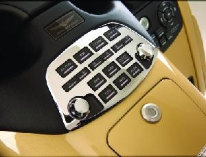 CHROME RADIO KNOBS FOR HONDA 01-UP GL1800 ALL / 1 IN STOCK