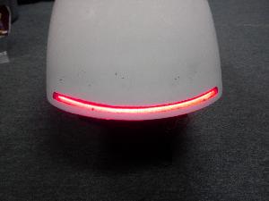 240 KAWASAKI VN900 REAR ROUND FENDER WITH BUILT IN TURN SIGNALS AND BRAKE LIGHT (OEM SEAT)
