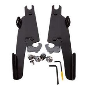 BATWING BLACK TRIGGER-LOCK MOUNT KIT FOR HONDA 10-11 VT1300CS SABRE