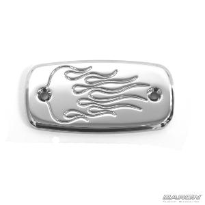 MASTER CYLINDER COVER FLAMES FOR SUZUKI 06-UP M109R/ 07-10 C50 