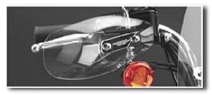 HAND DEFLECTORS FOR SUZUKI 08-11 C109R BOULEVARD AND YAMAHA MODELS