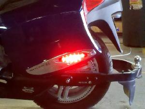 RUNNING LED RED LIGHTS FOR CAN-AM 10-12 SPYDER RT 