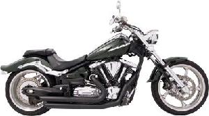 BLACK AMENDMENT SLASH-OUTS FOR YAMAHA RAIDER