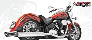 FREEDOM 4” RACING TRUE DUALS YAMAHA ROADSTAR