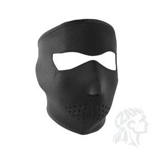 NEOPRENE FACE MASK SMALL SOLID BLACK