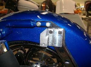 BACKREST RELOCATION BRACKET FOR HARLEY TOURING (SELECT YEAR)