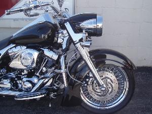 INDIAN CHIEF STYLE FENDER FOR HARLEY TOURING (INCLUDES SPACERS)