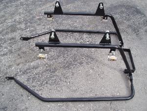 SADDLE BAG MOUNTING KIT FOR HARLEY SOFTAIL (EXCEPT DEUCE) 