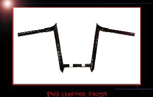 NARROW SPIKED MONKEY BAR CUSTOM MADE APEHANGER HANDLEBARS (CUSTOM SIZING AVAILABLE)