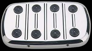 CHROME BILLET BRAKE PAD COVER FOR VN 1500