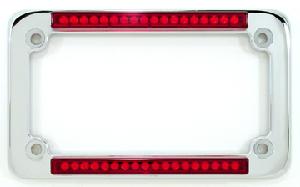 DUAL L.E.D. LICENSE PLATE