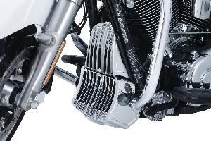 PRECISION REGULATOR COVER FOR 17 TOURING MODELS((CHROME OR GLOSS BLACK))