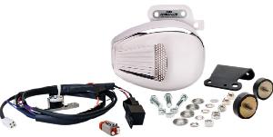 JIMS FORCEFLOW CYLINDER HEAD COOLER KIT FOR M-EIGHT TOURING MODELS 17-UP (CHROME OR BLACK)